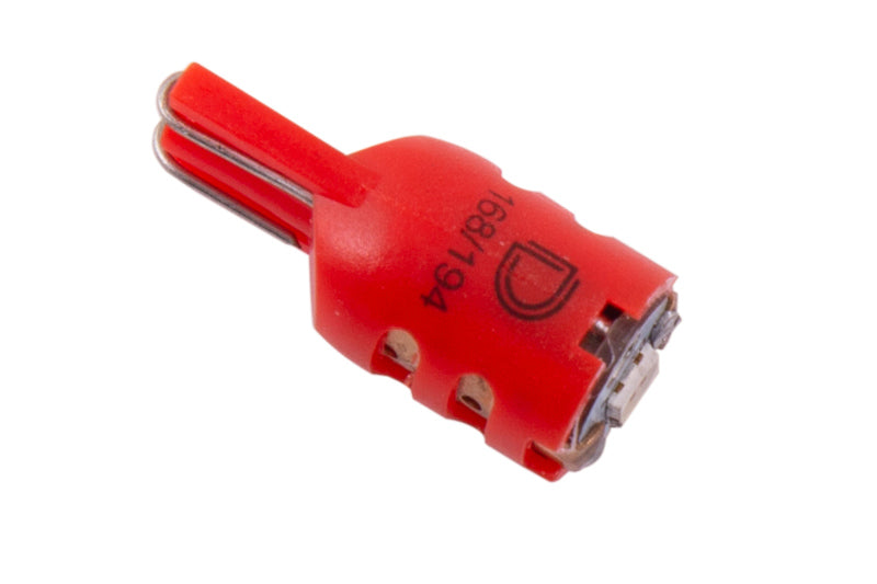 Diode Dynamics 194 LED Bulb HP5 LED - Red Short (Single) Diode Dynamics 194 LED Bulb HP5 LED - Red Short (Single)