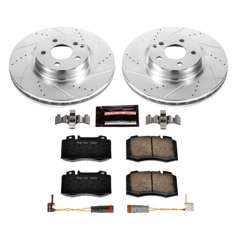 Power Stop 07-09 Mercedes-Benz E350 Front Z23 Evolution Sport Brake Kit Power Stop 07-09 Mercedes-Benz E350 Front Z23 Evolution Sport Brake Kit