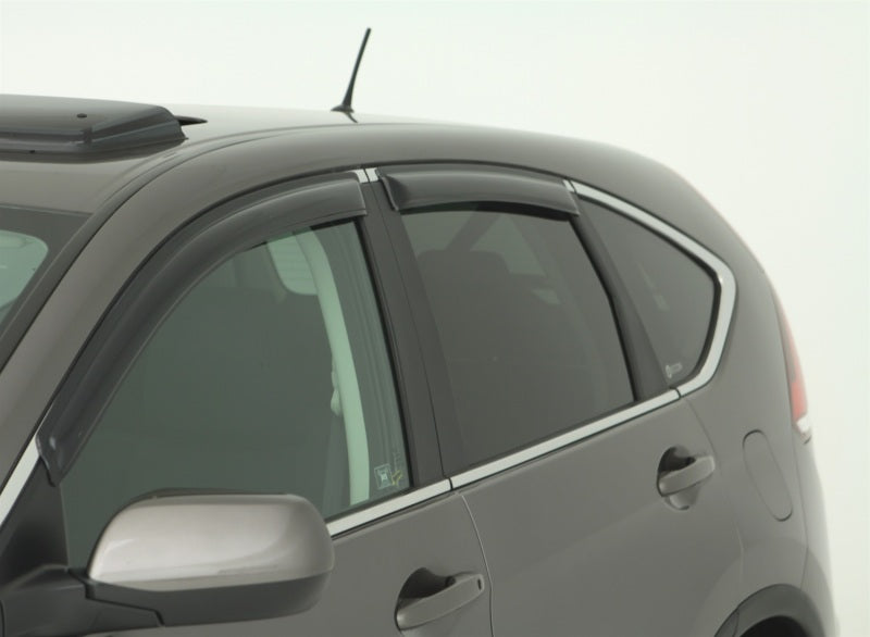 AVS 12-16 Honda CR-V Ventvisor Outside Mount Window Deflectors 4pc - Smoke AVS 12-16 Honda CR-V Ventvisor Outside Mount Window Deflectors 4pc - Smoke