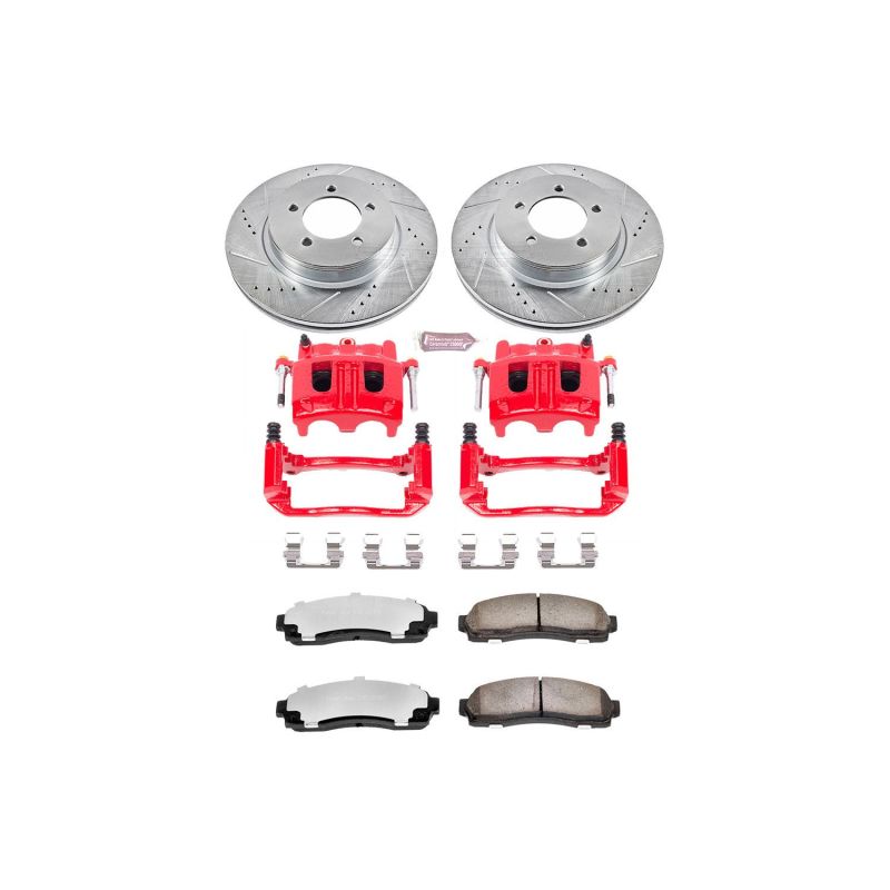 Power Stop 02-05 Ford Explorer Front Z36 Truck & Tow Brake Kit w/Calipers Power Stop 02-05 Ford Explorer Front Z36 Truck & Tow Brake Kit w/Calipers