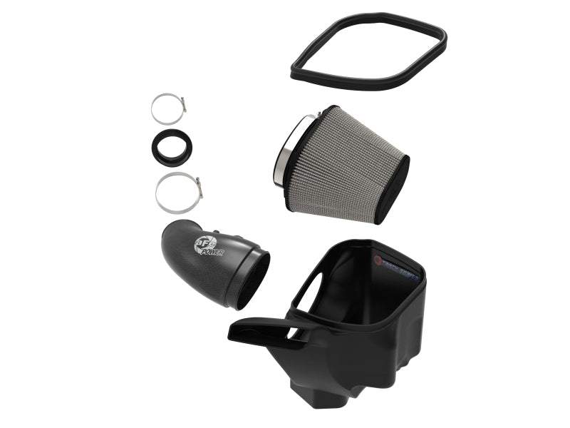 aFe 12-21 Jeep Grand Cherokee 6.4L Track Series Carbon Fiber Cold Air Intake w/Pro Dry S Filter aFe 12-21 Jeep Grand Cherokee 6.4L Track Series Carbon Fiber Cold Air Intake w/Pro Dry S Filter