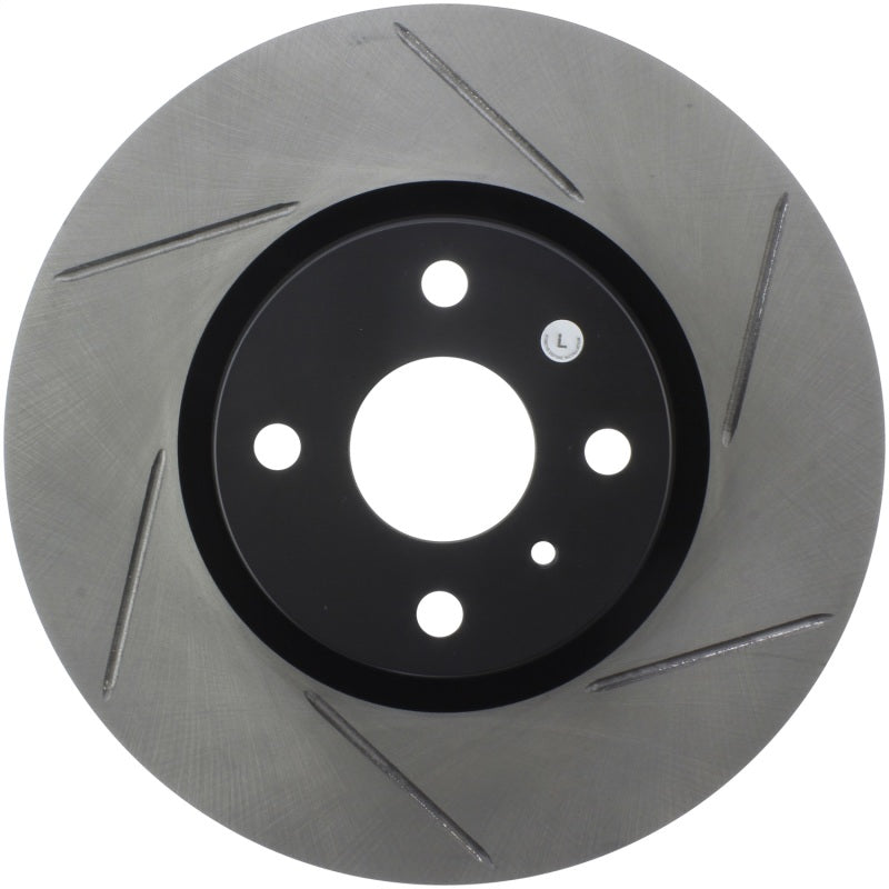StopTech 16-18 Mazda Miata MX-5 Sport Slotted Front Left Rotor StopTech 16-18 Mazda Miata MX-5 Sport Slotted Front Left Rotor