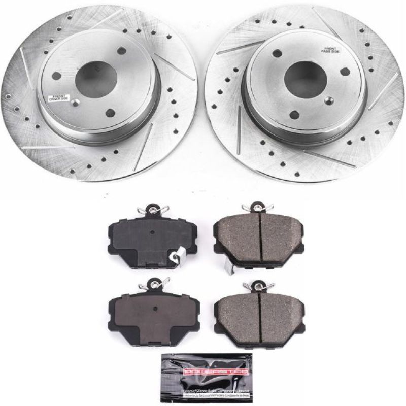 Power Stop 08-16 Smart Fortwo Front Z23 Evolution Sport Brake Kit Power Stop 08-16 Smart Fortwo Front Z23 Evolution Sport Brake Kit
