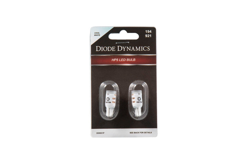 Diode Dynamics 194 LED Bulb HP5 LED Natural - White (Single) Diode Dynamics 194 LED Bulb HP5 LED Natural - White (Single)