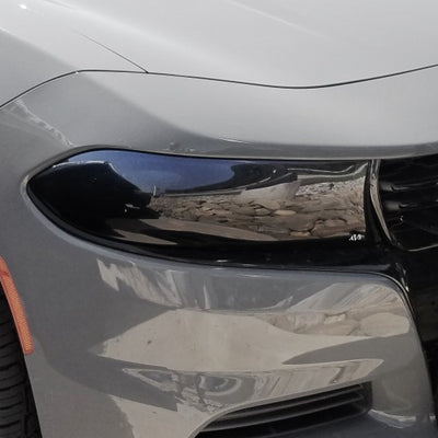 AVS 15-22 Dodge Charger Headlight Covers - Smoke