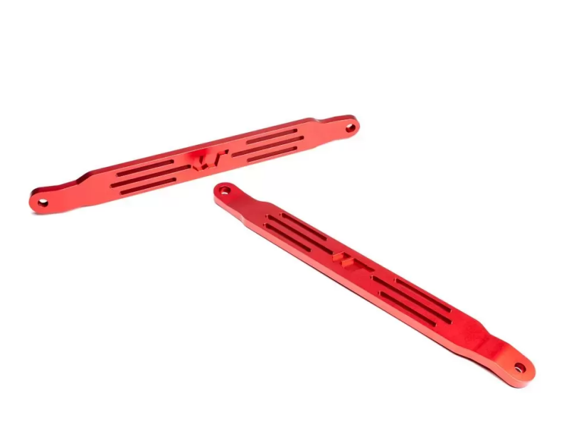 VR Performance Toyota Supra A90 A91 Cross Strut Braces Red Billet Aluminum VR Performance Toyota Supra A90 A91 Cross Strut Braces Red Billet Aluminum