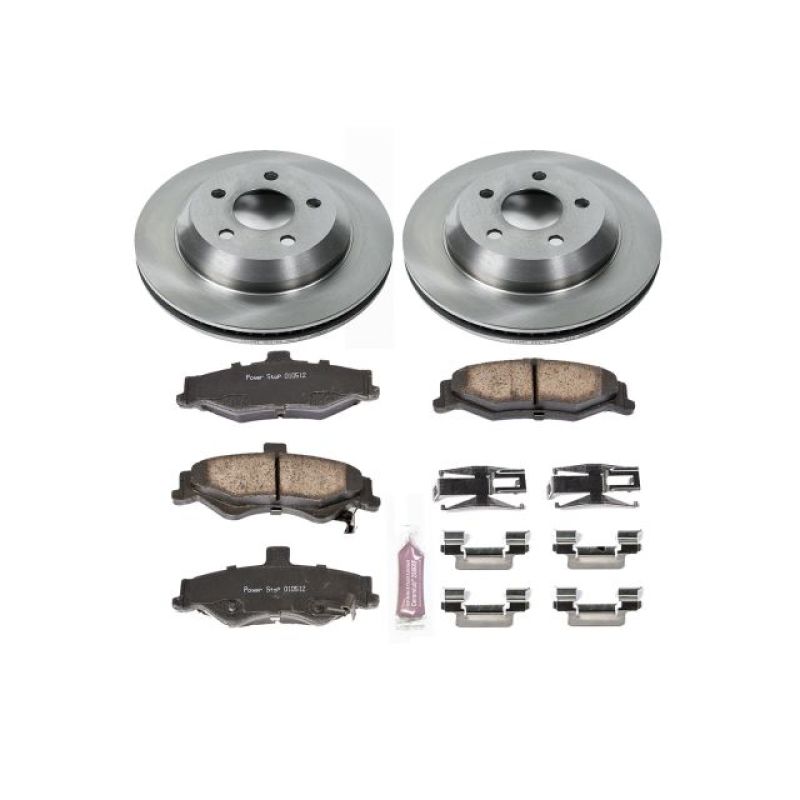 Power Stop 98-02 Chevrolet Camaro Rear Autospecialty Brake Kit Power Stop 98-02 Chevrolet Camaro Rear Autospecialty Brake Kit