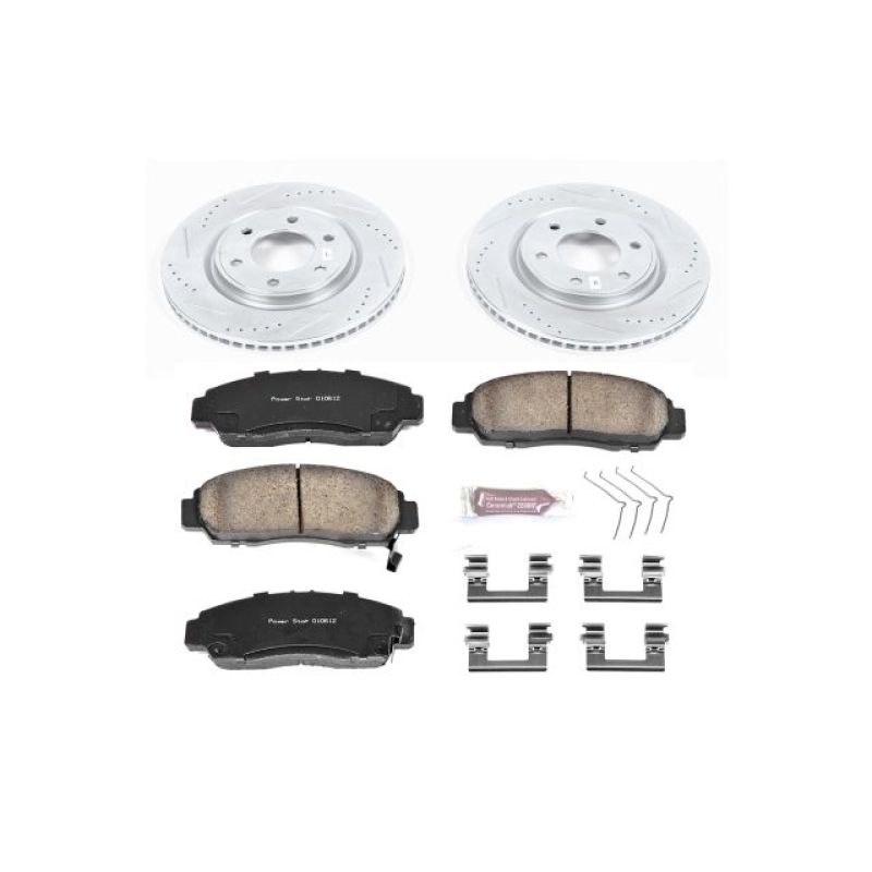 Power Stop 11-13 Infiniti QX56 Front Z23 Evolution Sport Brake Kit Power Stop 11-13 Infiniti QX56 Front Z23 Evolution Sport Brake Kit