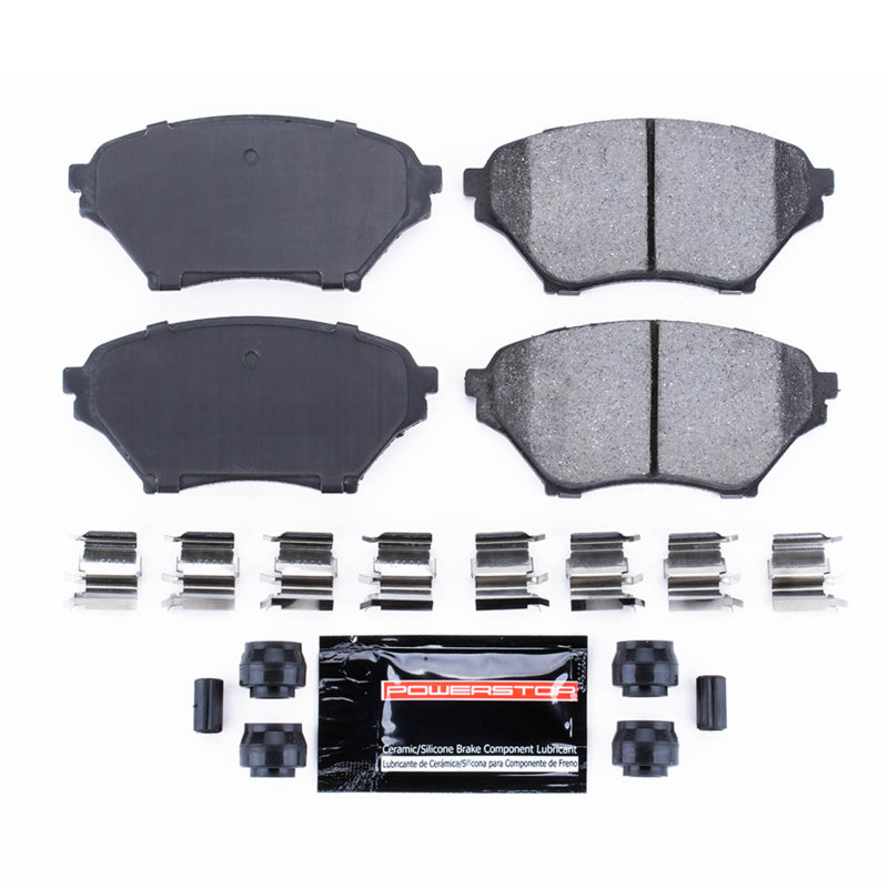 Power Stop 01-05 Mazda Miata Front Z23 Evolution Sport Brake Pads w/Hardware Power Stop 01-05 Mazda Miata Front Z23 Evolution Sport Brake Pads w/Hardware