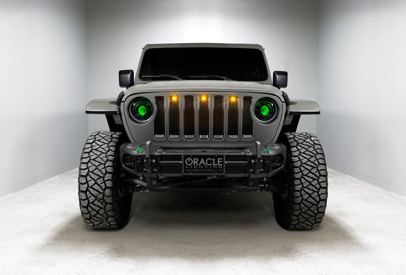 Oracle Oculus Bi-LED Projector Headlights for Jeep JL/Gladiator JT - w/ BC1 Controller Oracle Oculus Bi-LED Projector Headlights for Jeep JL/Gladiator JT - w/ BC1 Controller