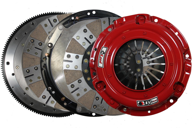 McLeod RXT Twin Power Pack 96-10 Ford 4.6L/5.4L 1-1/16in 10 Spline Ceramic Facing w/Steel FW McLeod RXT Twin Power Pack 96-10 Ford 4.6L/5.4L 1-1/16in 10 Spline Ceramic Facing w/Steel FW