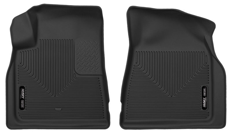 Husky Liners 08-15 Buick Enclave / 07-15 GMC Acadia X-Act Contour Black Front Seat Floor Liners Husky Liners 08-15 Buick Enclave / 07-15 GMC Acadia X-Act Contour Black Front Seat Floor Liners