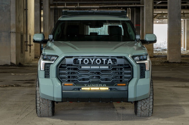 Diode Dynamics 2022 Toyota Tundra Stealth Bumper Light Bar Kit - White Combo Diode Dynamics 2022 Toyota Tundra Stealth Bumper Light Bar Kit - White Combo
