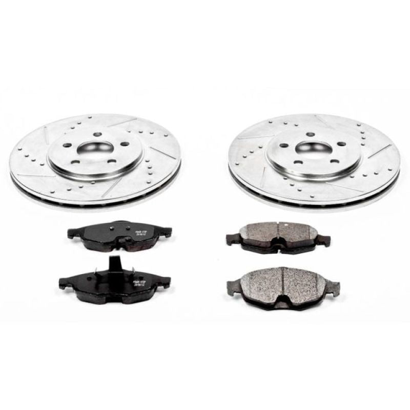 Power Stop 01-06 Chrysler Sebring Front Z23 Evolution Sport Brake Kit Power Stop 01-06 Chrysler Sebring Front Z23 Evolution Sport Brake Kit