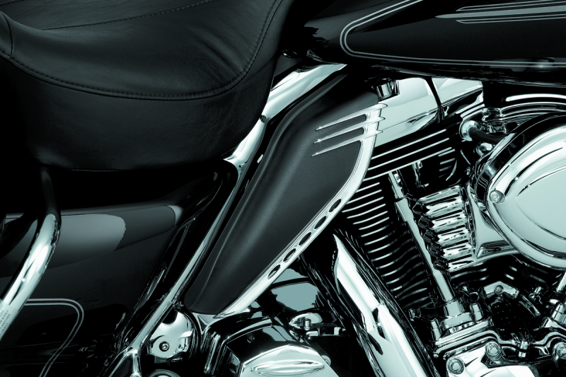 Kuryakyn Mid Frame Air Deflector Accent For H-D 58002-09 Kuryakyn Mid Frame Air Deflector Accent For H-D 58002-09
