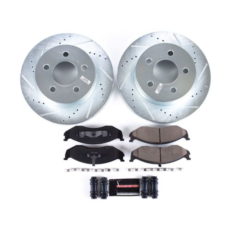 Power Stop 99-01 Jeep Cherokee Front Z23 Evolution Sport Brake Kit Power Stop 99-01 Jeep Cherokee Front Z23 Evolution Sport Brake Kit