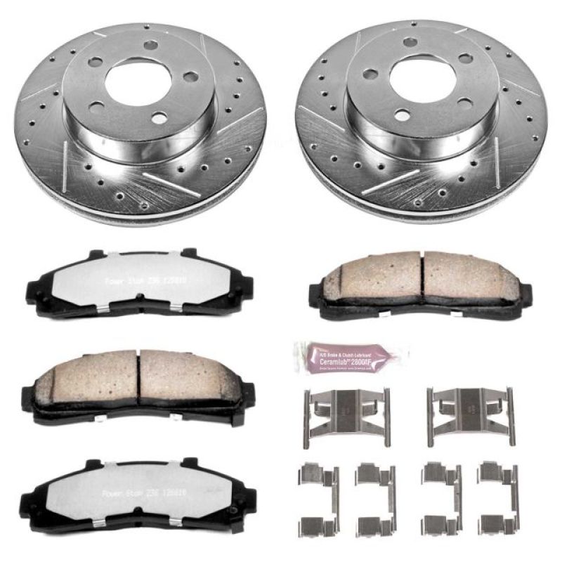 Power Stop 95-01 Ford Explorer Front Z36 Truck & Tow Brake Kit Power Stop 95-01 Ford Explorer Front Z36 Truck & Tow Brake Kit