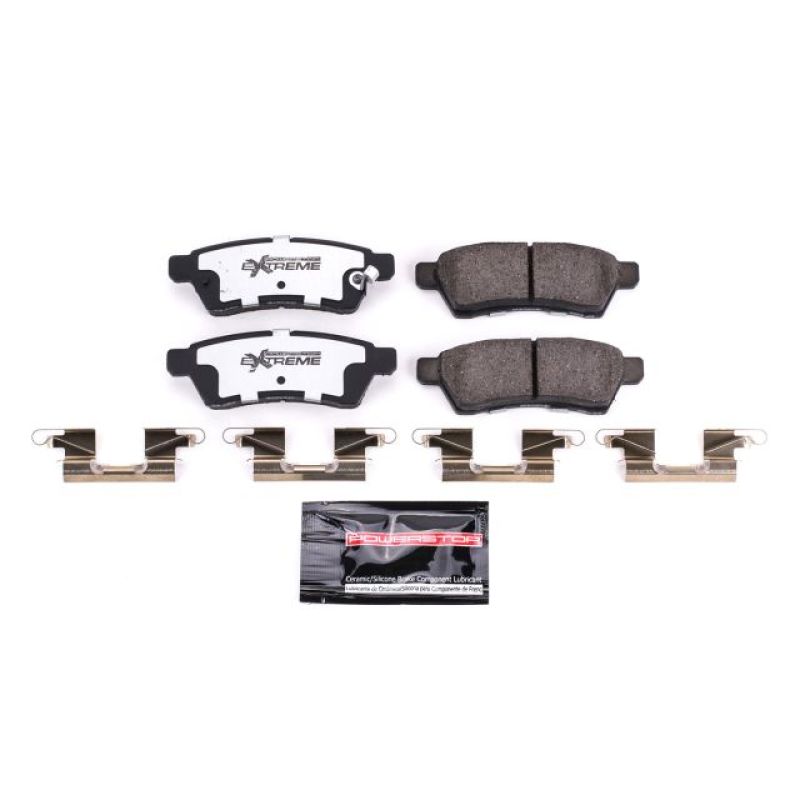 Power Stop 05-19 Nissan Frontier Rear Z36 Truck & Tow Brake Pads w/Hardware Power Stop 05-19 Nissan Frontier Rear Z36 Truck & Tow Brake Pads w/Hardware