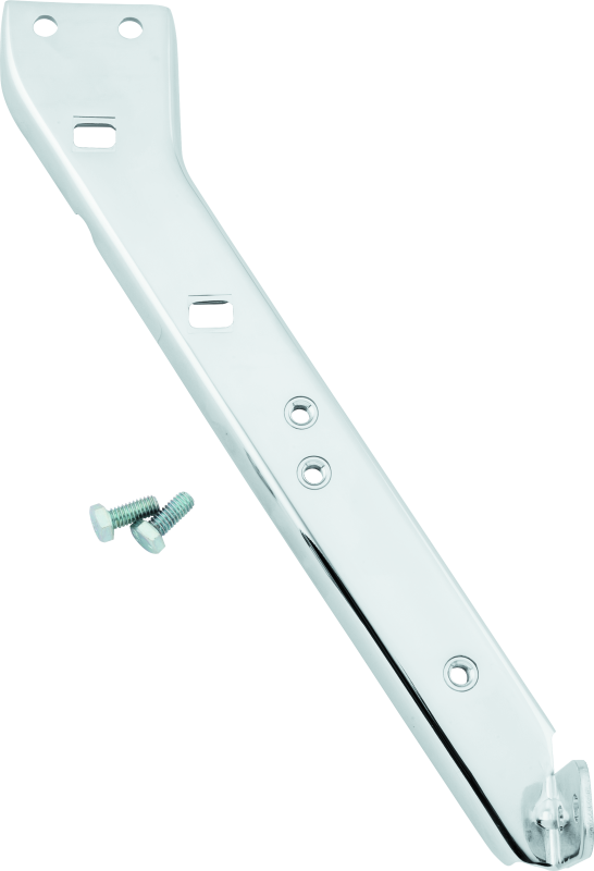 Bikers Choice 85-08 FLH FLT Chrome Saddlebag Rail Support Left Bikers Choice 85-08 FLH FLT Chrome Saddlebag Rail Support Left
