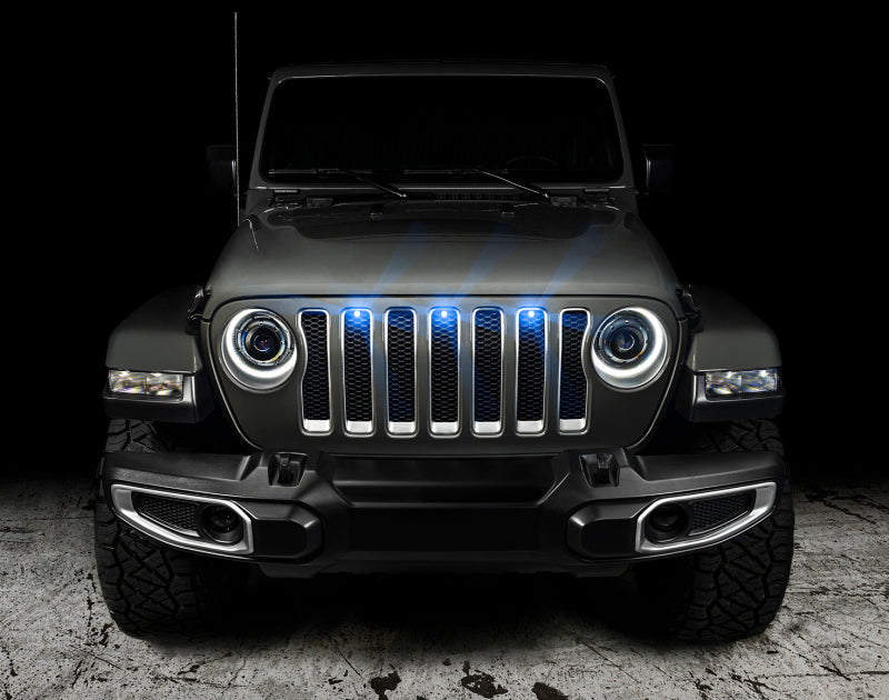 Oracle Pre-Runner Style LED Grille Kit for Jeep Gladiator JT - Blue SEE WARRANTY Oracle Pre-Runner Style LED Grille Kit for Jeep Gladiator JT - Blue SEE WARRANTY