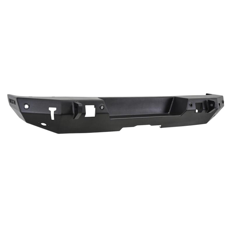 Westin 18-19 Jeep Wrangler JL WJ2 Rear Bumper w/  Sensors (Excl. Wrangler JK) - Textured Black Westin 18-19 Jeep Wrangler JL WJ2 Rear Bumper w/  Sensors (Excl. Wrangler JK) - Textured Black