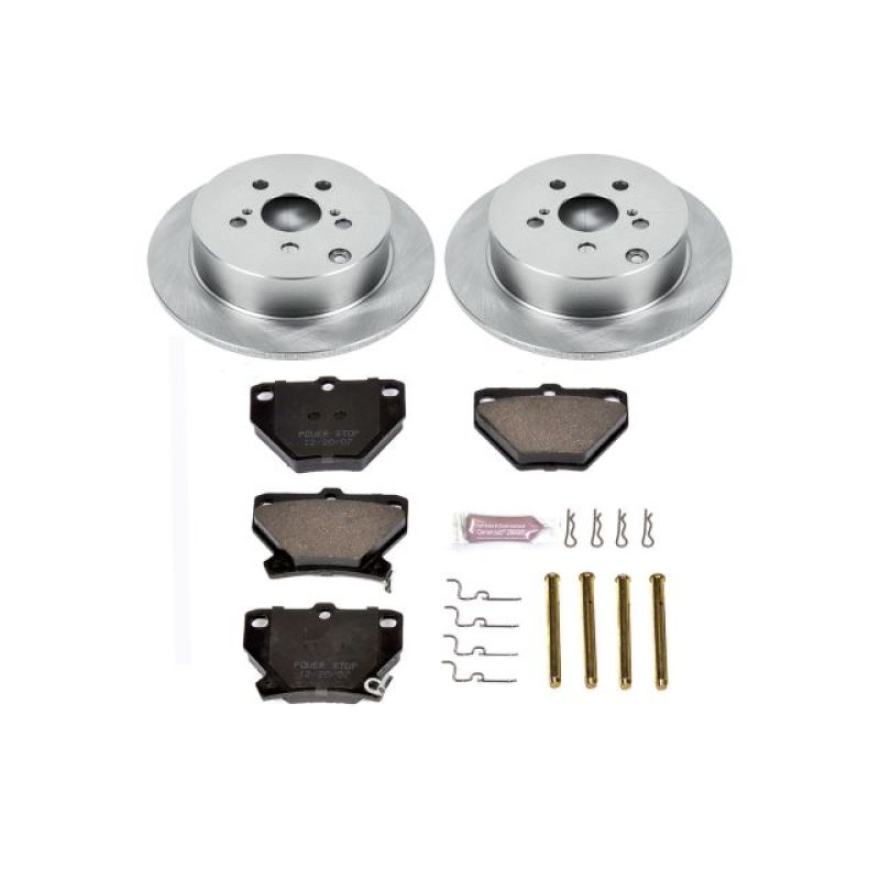 Power Stop 03-06 Pontiac Vibe Rear Autospecialty Brake Kit Power Stop 03-06 Pontiac Vibe Rear Autospecialty Brake Kit