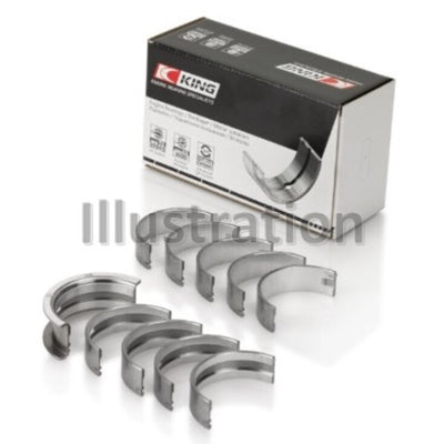 King Engine Bearings Ford 140Ci /2.3Liter/L4 (Size +0.25mm) Main Bearing Set