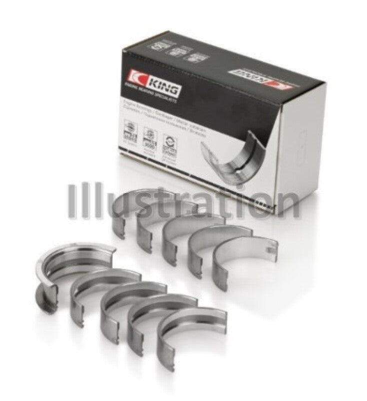 King Engine Bearings Ford 140Ci /2.3Liter/L4 (Size +0.25mm) Main Bearing Set King Engine Bearings Ford 140Ci /2.3Liter/L4 (Size +0.25mm) Main Bearing Set