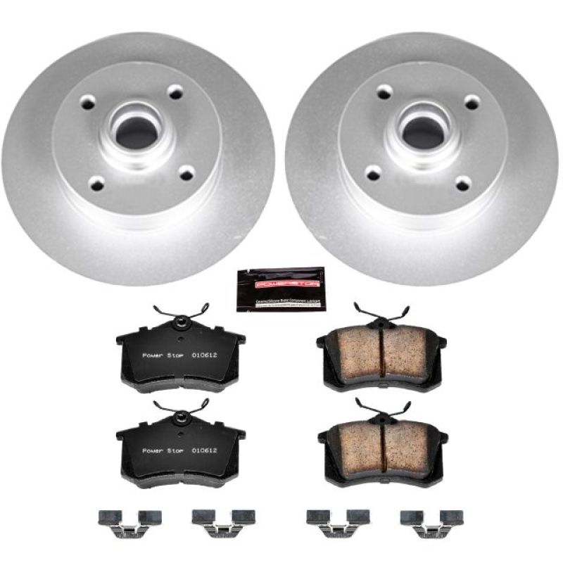 Power Stop 99-02 Volkswagen Cabrio Rear Z23 Evolution Sport Coated Brake Kit Power Stop 99-02 Volkswagen Cabrio Rear Z23 Evolution Sport Coated Brake Kit