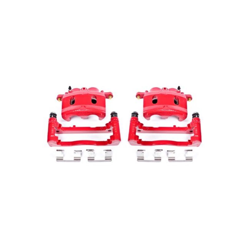 Power Stop 07-08 Cadillac Escalade Front Red Calipers w/Brackets - Pair Power Stop 07-08 Cadillac Escalade Front Red Calipers w/Brackets - Pair