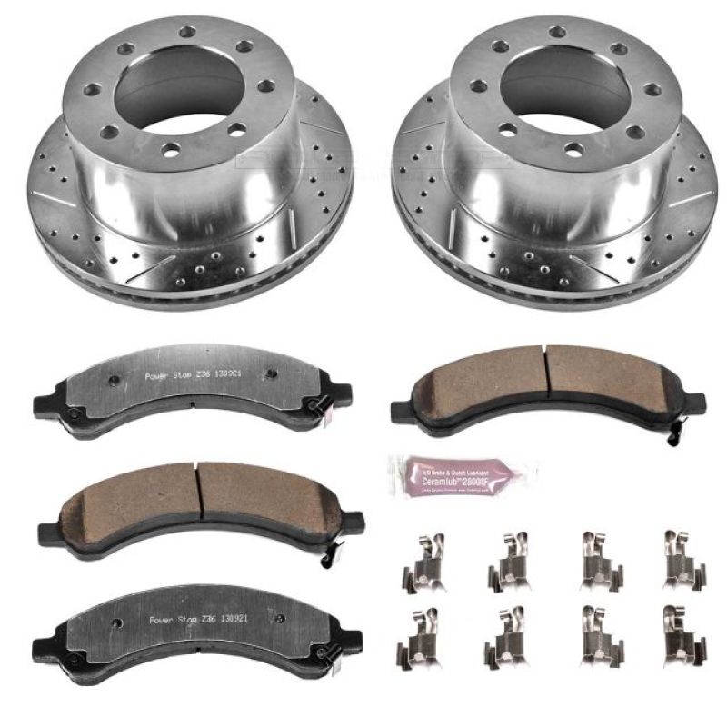 Power Stop 03-08 Chevrolet Express 3500 Rear Z36 Truck & Tow Brake Kit Power Stop 03-08 Chevrolet Express 3500 Rear Z36 Truck & Tow Brake Kit