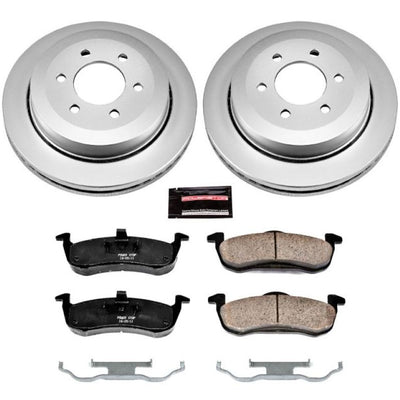 Power Stop 07-17 Ford Expedition Rear Z17 Evolution Geomet Coated Brake Kit