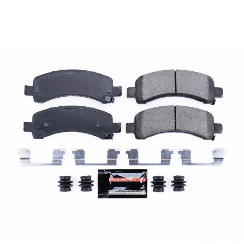 Power Stop 03-19 Chevrolet Express 2500 Rear Z23 Evolution Sport Brake Pads w/Hardware Power Stop 03-19 Chevrolet Express 2500 Rear Z23 Evolution Sport Brake Pads w/Hardware