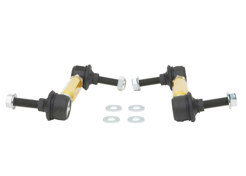 Whiteline Universal Swaybar Link Kit-Heavy Duty Adj Steel Ball w/ 10mm Ball Stud Whiteline Universal Swaybar Link Kit-Heavy Duty Adj Steel Ball w/ 10mm Ball Stud