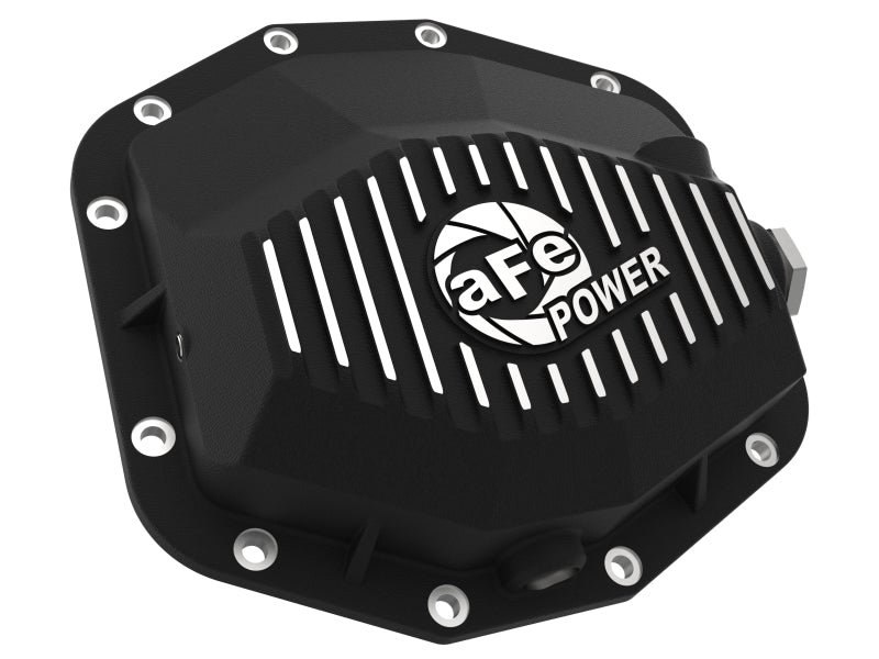 aFe POWER 21-22 Ram1500 TRX Hemi V8 6.2L PRO Series Rear Diff Cover Black w/Machined Fins & Gear Oil aFe POWER 21-22 Ram1500 TRX Hemi V8 6.2L PRO Series Rear Diff Cover Black w/Machined Fins & Gear Oil