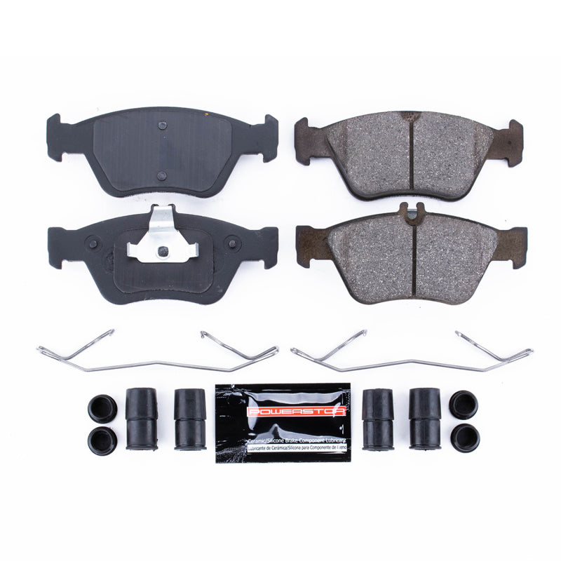 Power Stop 99-00 Mercedes-Benz C230 Front Z23 Evolution Sport Brake Pads w/Hardware Power Stop 99-00 Mercedes-Benz C230 Front Z23 Evolution Sport Brake Pads w/Hardware