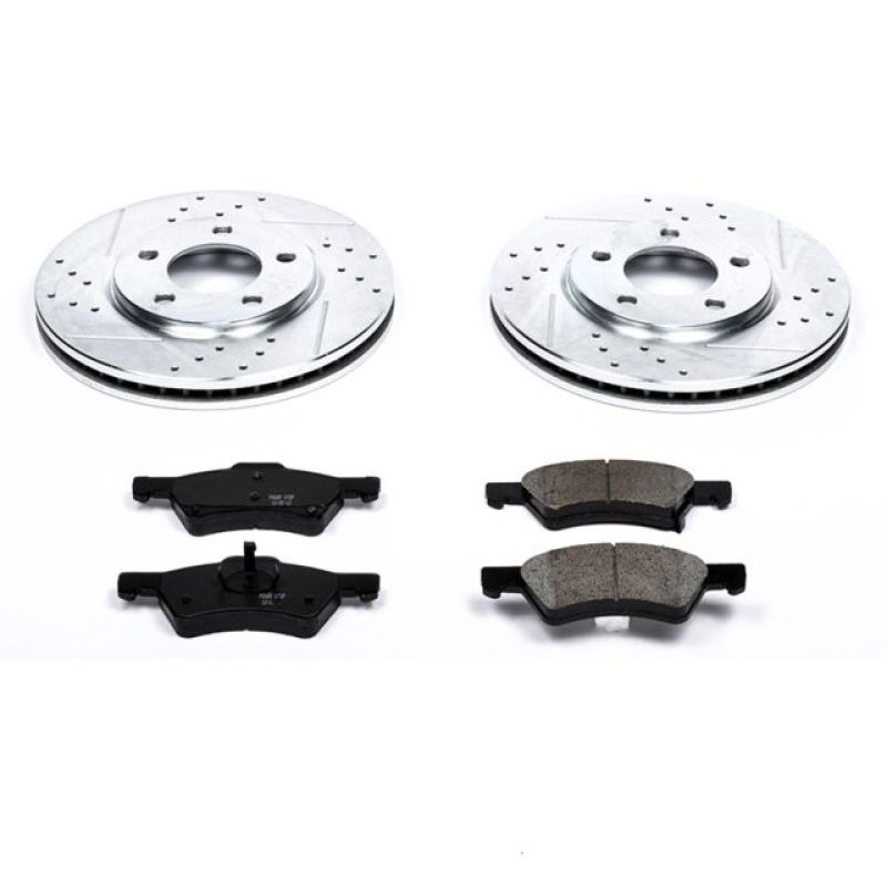 Power Stop 01-07 Chrysler Town & Country Front Z23 Evolution Sport Brake Kit Power Stop 01-07 Chrysler Town & Country Front Z23 Evolution Sport Brake Kit