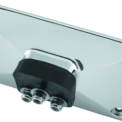 Bikers Choice 55-99 Chrome Pyramid License Plate Bracket 3 Bolt Style