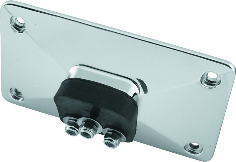 Bikers Choice 55-99 Chrome Pyramid License Plate Bracket 3 Bolt Style Bikers Choice 55-99 Chrome Pyramid License Plate Bracket 3 Bolt Style