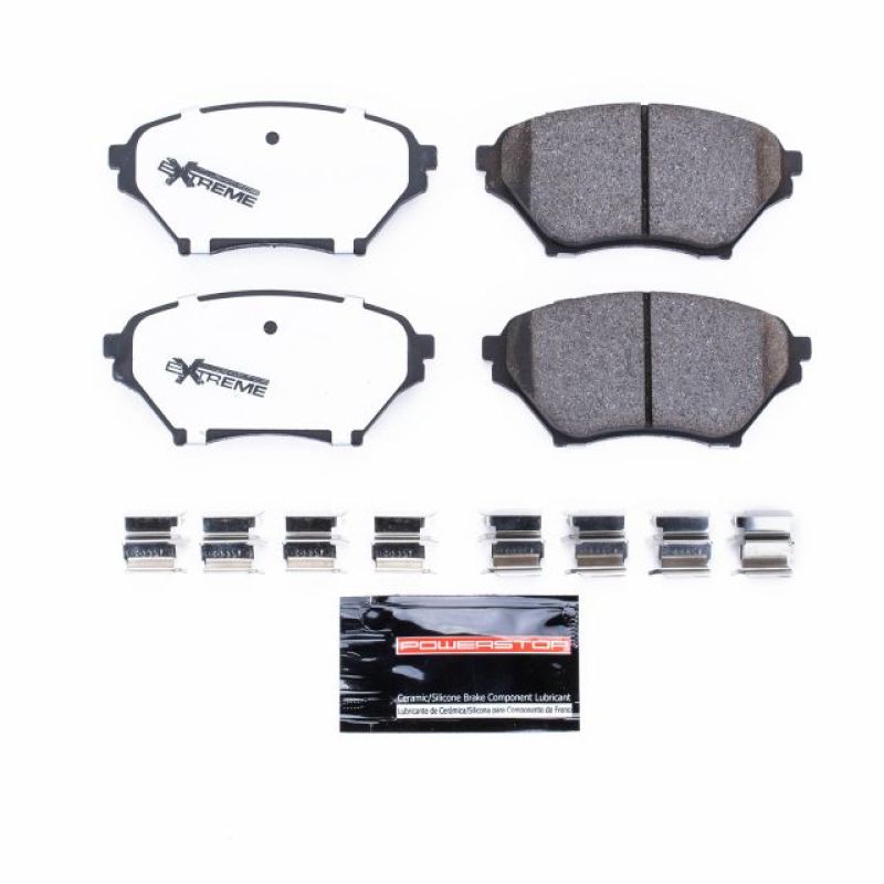 Power Stop 01-05 Mazda Miata Front Z26 Extreme Street Brake Pads w/Hardware Power Stop 01-05 Mazda Miata Front Z26 Extreme Street Brake Pads w/Hardware