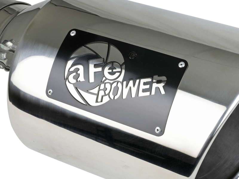 aFe Power Universal 5in Inlet 8in Outet MACH Force-XP Clamp-On Exhaust Tip - Polished aFe Power Universal 5in Inlet 8in Outet MACH Force-XP Clamp-On Exhaust Tip - Polished