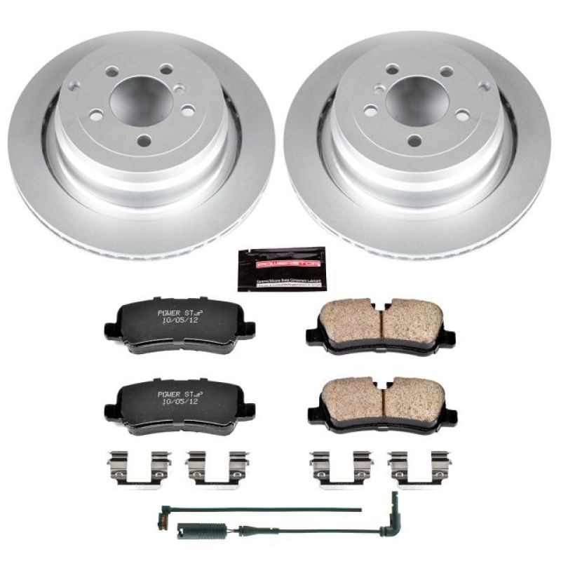 Power Stop 06-12 Land Rover Range Rover Rear Z23 Evolution Sport Coated Brake Kit Power Stop 06-12 Land Rover Range Rover Rear Z23 Evolution Sport Coated Brake Kit