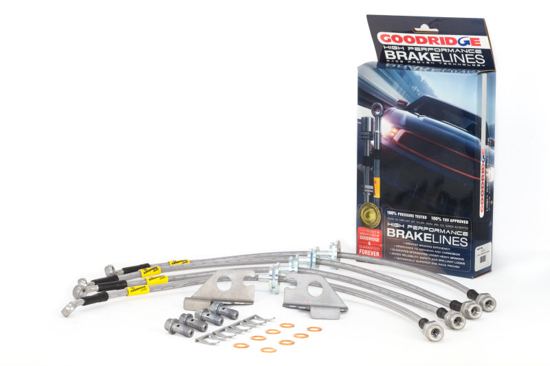 Goodridge 12-17 Chevrolet Caprice Police Package Only SS Brake Line Kit Goodridge 12-17 Chevrolet Caprice Police Package Only SS Brake Line Kit