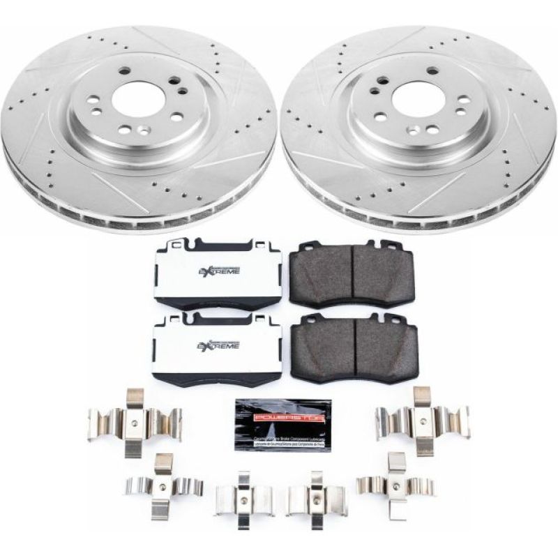 Power Stop 00-03 Mercedes-Benz ML55 AMG Front Z26 Street Warrior Brake Kit Power Stop 00-03 Mercedes-Benz ML55 AMG Front Z26 Street Warrior Brake Kit