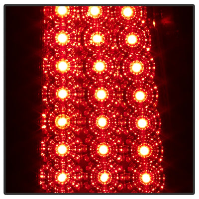 xTune Chevy Silverado 1500/2500/3500 99-02 LED Tail Lights Red Smoke ALT-ON-CS99-LED-RS