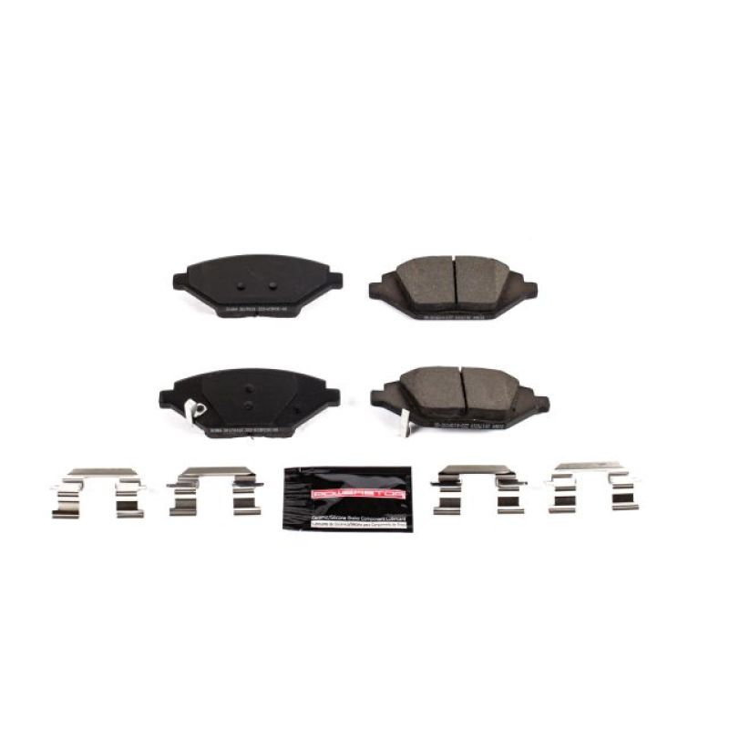 Power Stop 16-19 Chevrolet Spark Front Z23 Evolution Sport Brake Pads w/Hardware Power Stop 16-19 Chevrolet Spark Front Z23 Evolution Sport Brake Pads w/Hardware