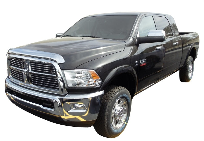 AVS 10-18 Dodge RAM 2500 High Profile Hood Shield - Chrome AVS 10-18 Dodge RAM 2500 High Profile Hood Shield - Chrome