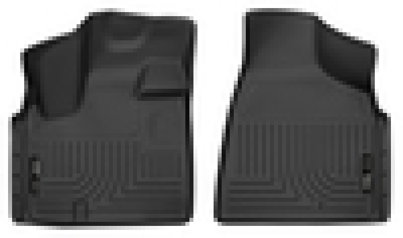 Husky Liners 08-20 Dodge Grand Caravan X-Act Contour Front Black Floor Liners Husky Liners 08-20 Dodge Grand Caravan X-Act Contour Front Black Floor Liners