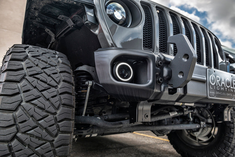 Oracle Jeep Wrangler JK/JL/JT High Performance W LED Fog Lights - w/o Controller Oracle Jeep Wrangler JK/JL/JT High Performance W LED Fog Lights - w/o Controller