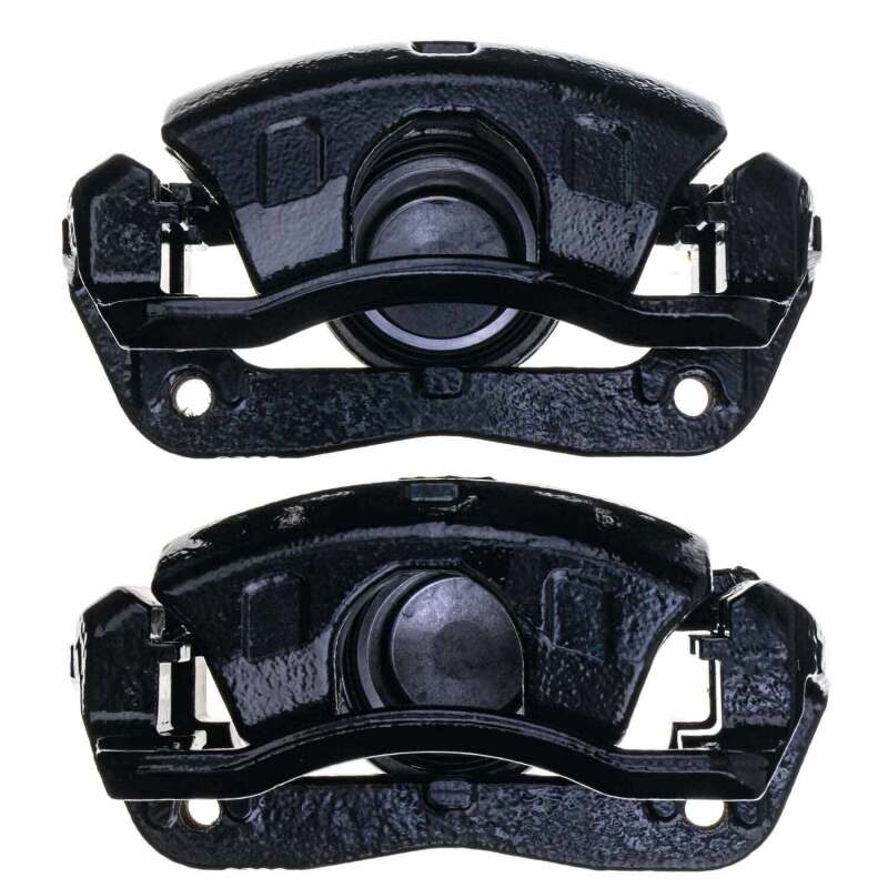 Power Stop 13-15 Acura ILX Front Black Caliper - Pair w/Bracket Power Stop 13-15 Acura ILX Front Black Caliper - Pair w/Bracket